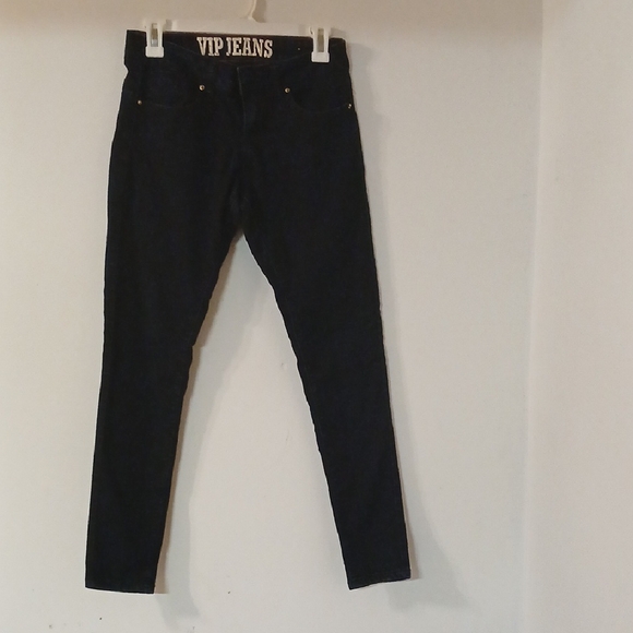 VIP Jeans Black Skinny Jeans - Picture 1 of 8